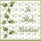 Porte-bonheur floral pour célébrer le printemps